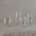 Dvojstenný pohár s uškom HeartGlow 250 ml