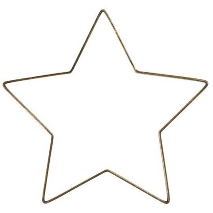 Kovová hviezda „Stella" M